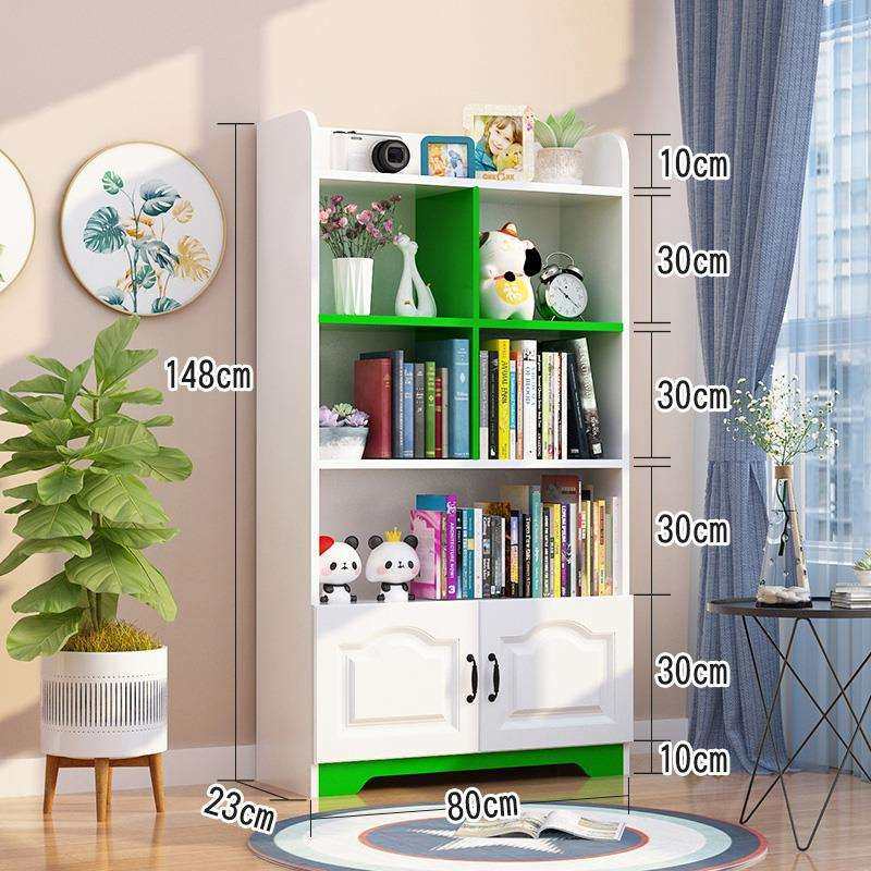 天台华莲儿童书架简约飘窗置物架经济型学生卧室落地创意小书柜书,淘宝优惠券,粉丝福利购,淘宝优惠卷