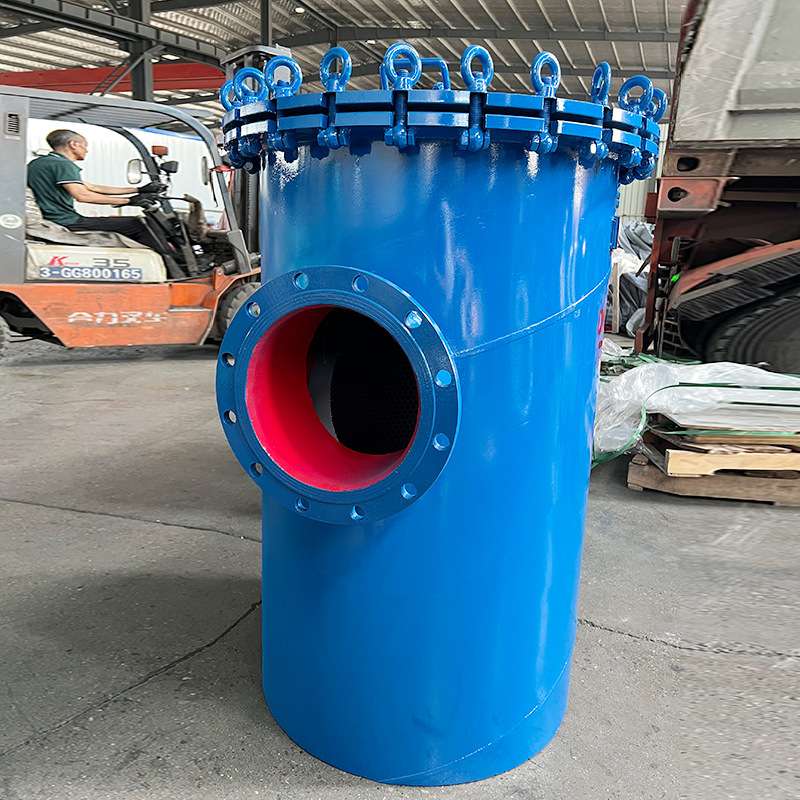 快开式篮式过滤器SRB-DN50-DN400过滤细网4-300目 兰式管道除污器 - 图1