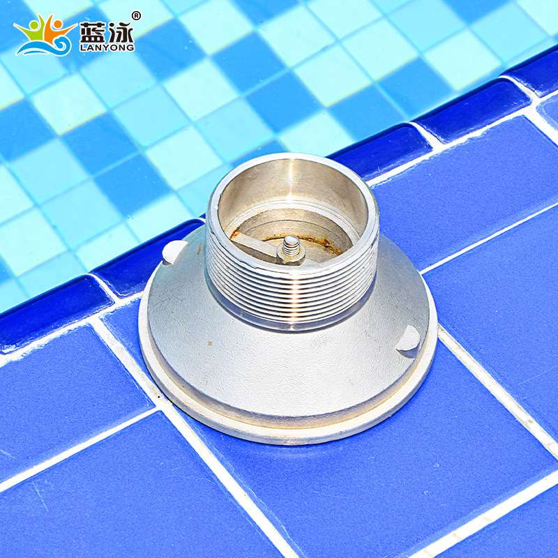 泳池池身配件/桑拿泳池设备/排水口/1.5寸2寸SP1424不锈钢回水口 - 图0