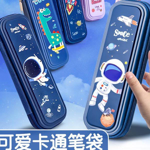 2023 new pencil case for boys primary school students for pencil case for boys, large capacity pencil case for stationery bag storage