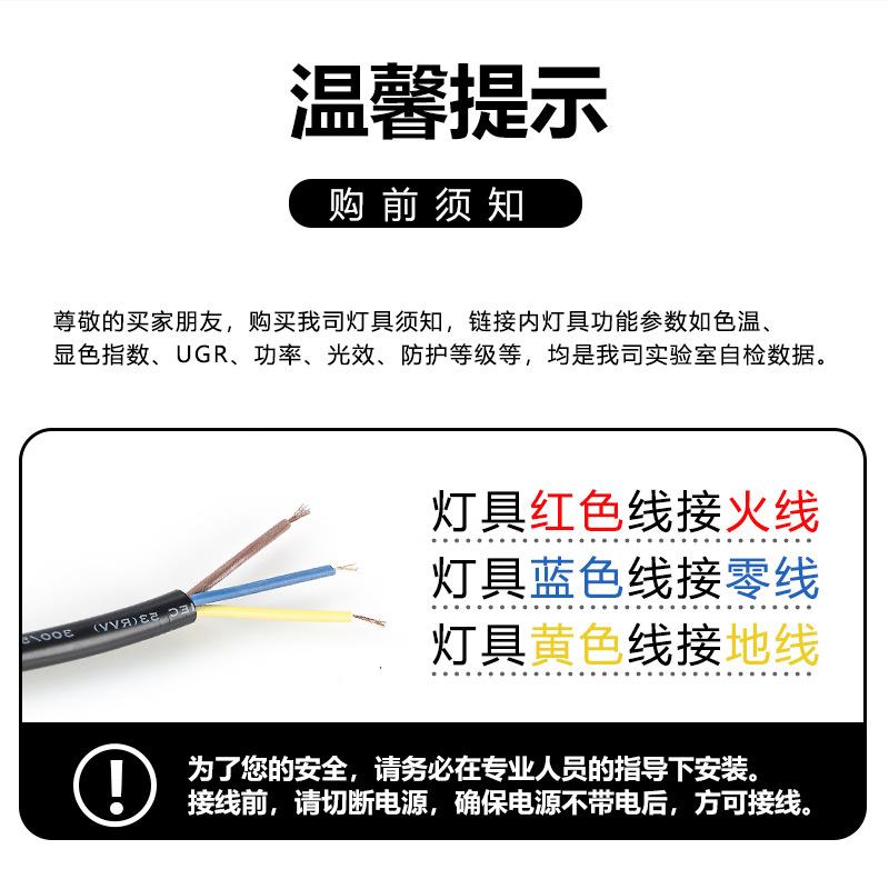 防水防尘防腐LED壁灯 FRWL003 壁挂式三防灯100W 80W 60W外墙灯 - 图2