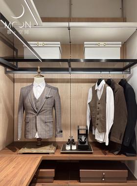 慕空间现代简约样板房间收纳盒摆件全屋定制展厅皮质收纳箱装饰品