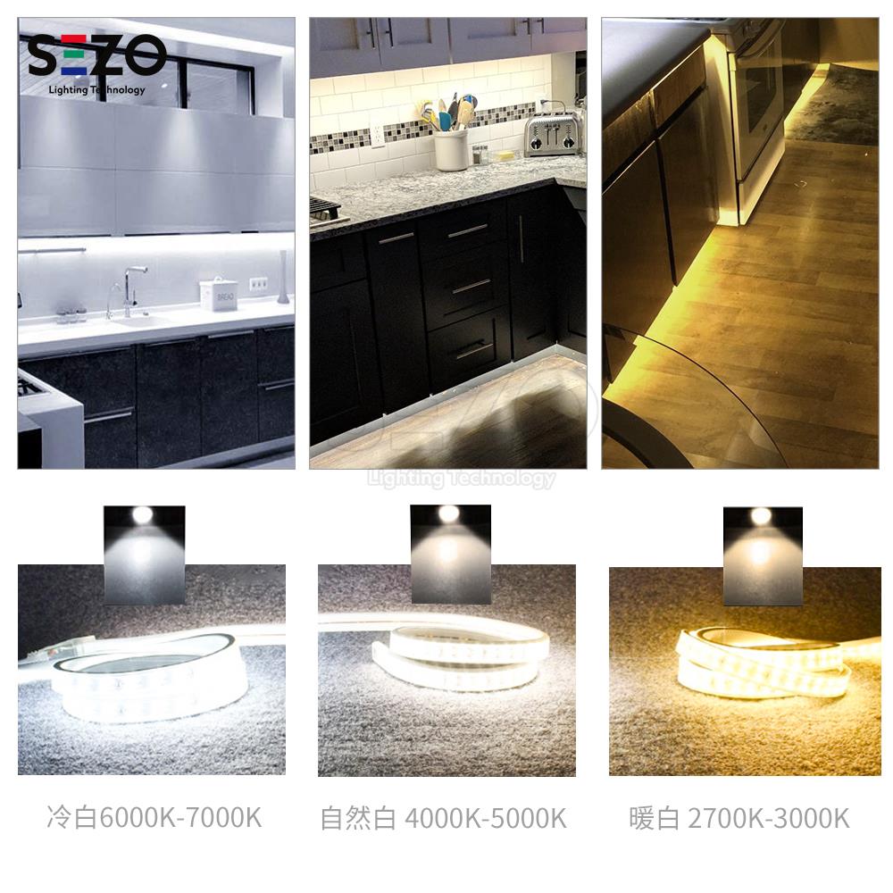 LED single color low voltage light strip 5630 light strip with high brightness beads 12V chassis counter wine cabinet lighting with adhesive backing light strip