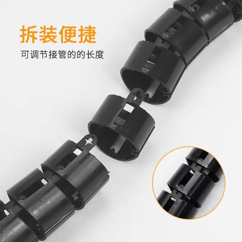 极速。加厚ABS办公桌蛇t形穿线管会议室藏线管走线管升降桌底藏线,淘宝优惠券,粉丝福利购,淘宝优惠卷