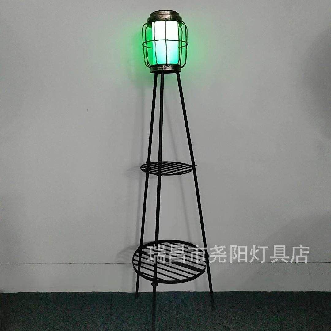 亚马逊新品太阳能双层花架灯太阳能双色多模式花架灯多功能落地灯,淘宝优惠券,粉丝福利购,淘宝优惠卷