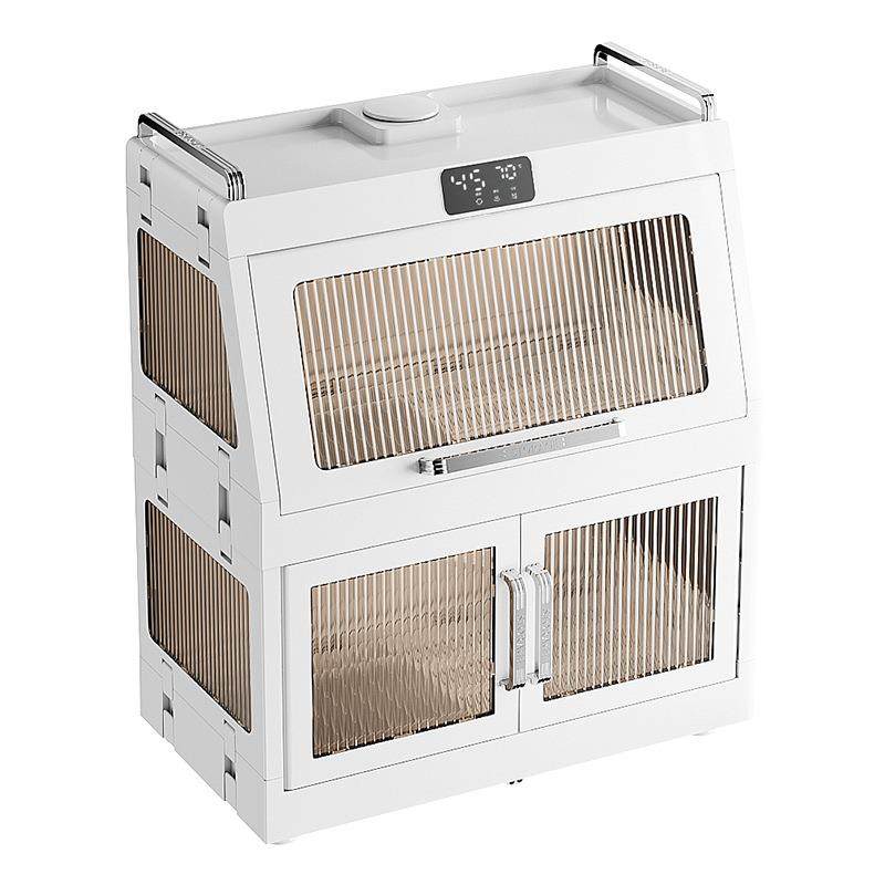 碗碟收纳架家用厨房消毒双层碗柜带盖沥水收纳箱置物架碗筷收纳盒,淘宝优惠券,粉丝福利购,淘宝优惠卷