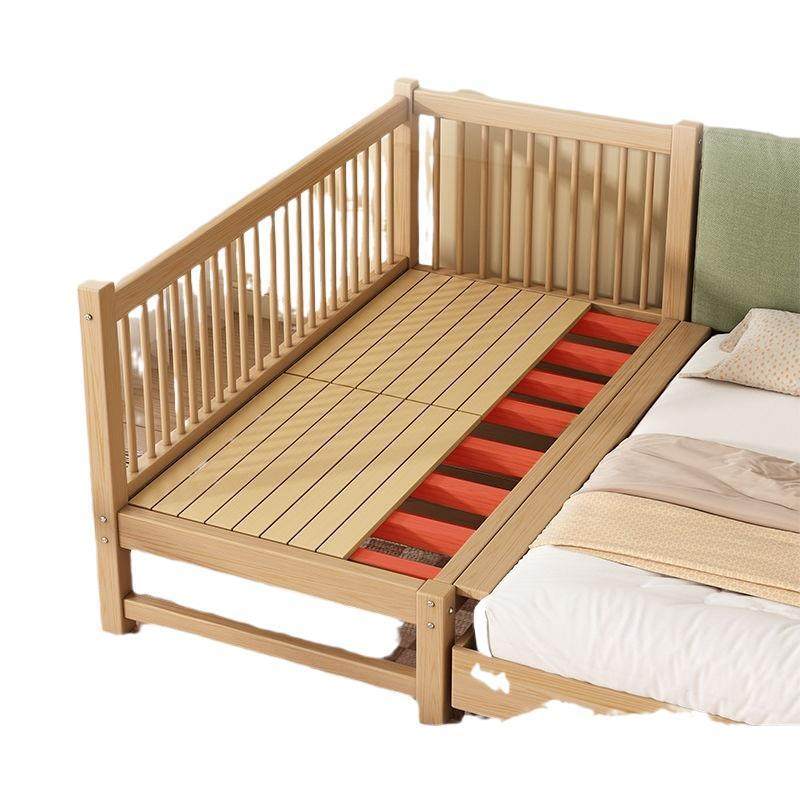 儿童实木床拼接床床加宽婴儿拼接床小孩床边床拼接床家用款拼接床,淘宝优惠券,粉丝福利购,淘宝优惠卷