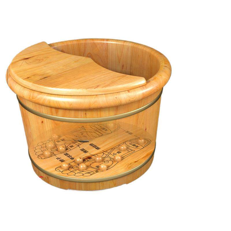 泡脚桶木桶家用足浴盆实木洗脚桶保温泡脚桶木质养生按摩洗脚秦之,淘宝优惠券,粉丝福利购,淘宝优惠卷