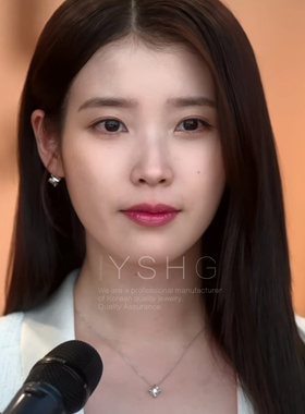 21世纪大君夫人成熙珠同款耳环 IU李知恩四角星耳钉韩国气质耳饰