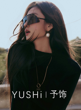 孙千同款项链 长款圆圈毛衣链女士气质时尚2026新款今年流行爆款
