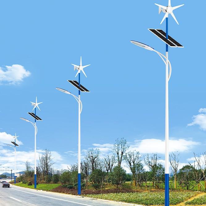 风光互补一体化太阳能路灯户外6米8米农村道路风力光伏发电路灯1 - 图1