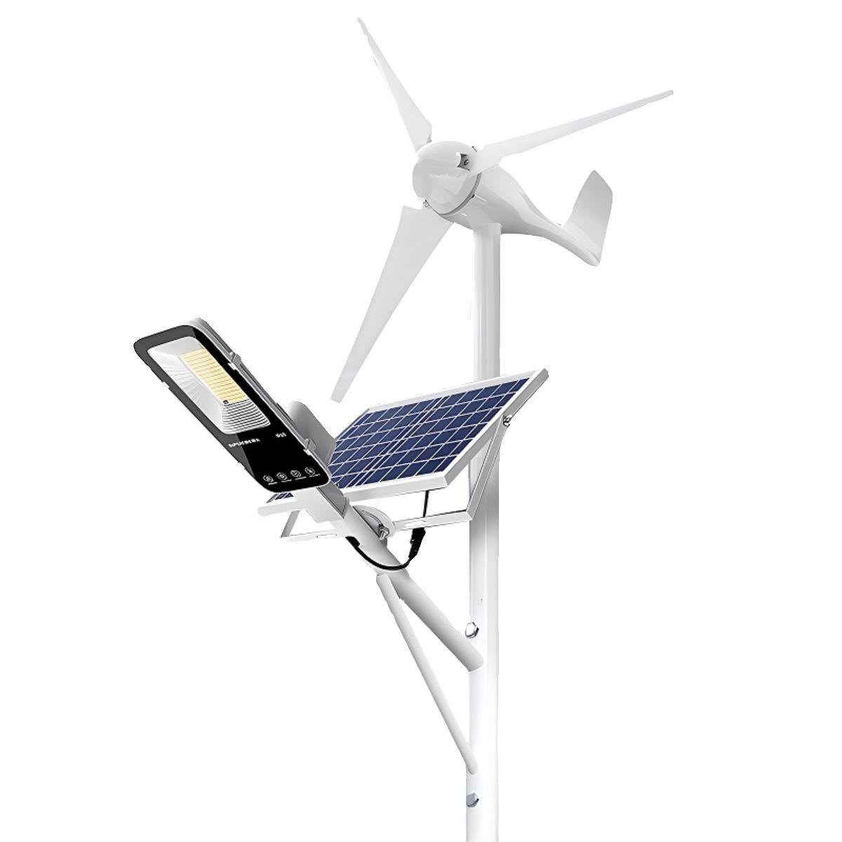 风光互补一体化太阳能路灯户外6米8米农村道路风力光伏发电路灯1 - 图3