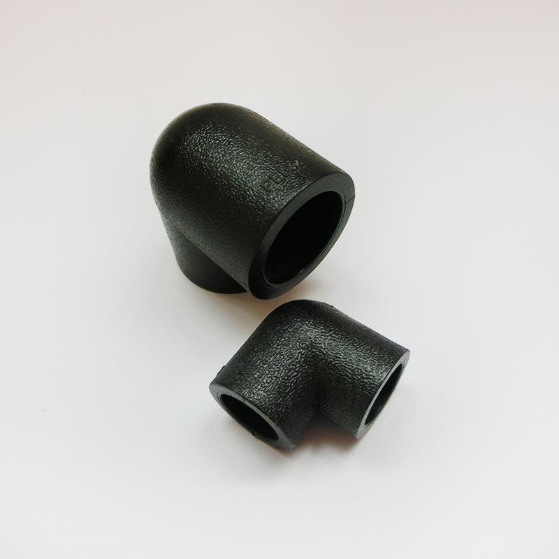 pe管件承插90°弯头承插等径弯头塑料接头等径弯头90度弯头 - 图1