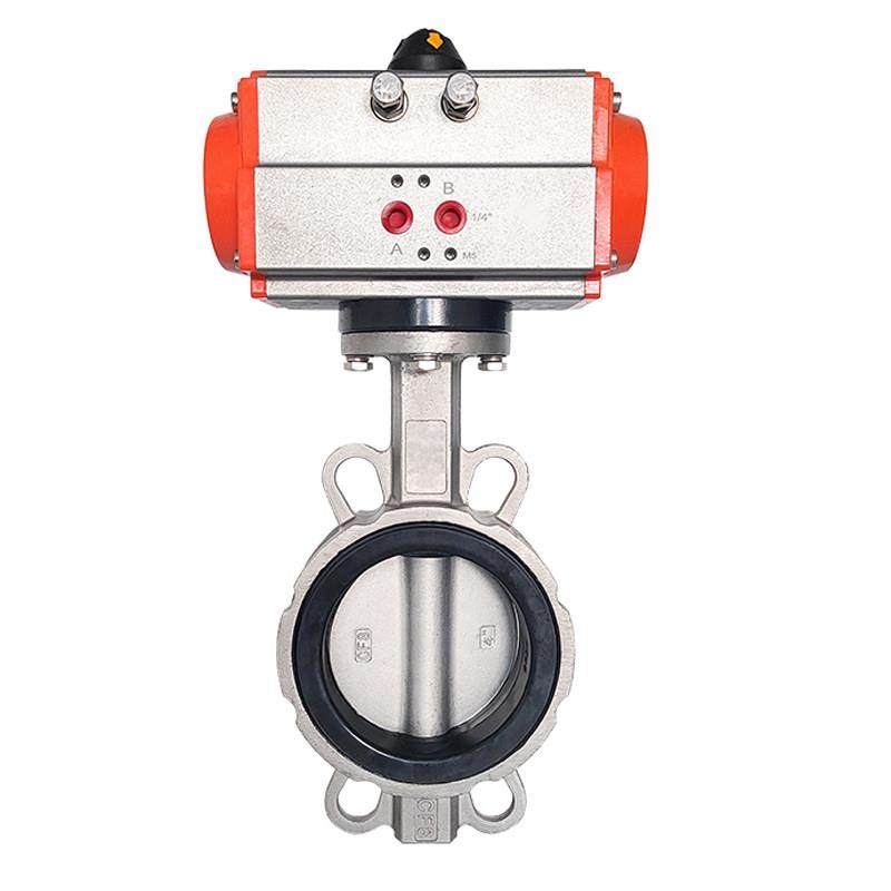 不锈钢气动蝶阀海工碟调节型关304真空316LL衬氟密封高温耐磨耐腐,淘宝优惠券,粉丝福利购,淘宝优惠卷