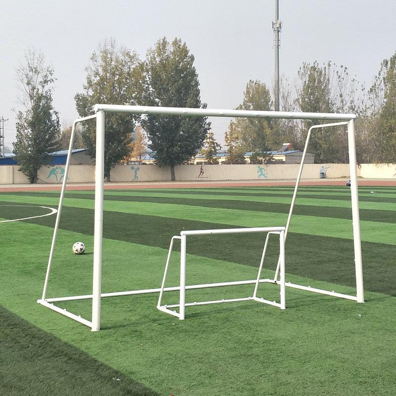 标准场地足球门学校足球比赛训练器材人制5人制7人制足球门框 - 图1