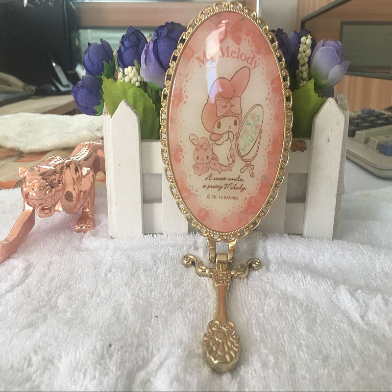 可爱卡通迪斯尼迪士尼美人鱼手柄折叠镜子台式便携随身化妆镜,淘宝优惠券,粉丝福利购,淘宝优惠卷