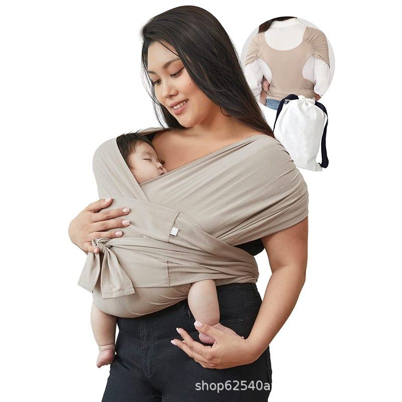 婴儿背带无忧吸湿排汗透气婴儿吊带X型前抱式育儿小背巾加收纳袋,淘宝优惠券,粉丝福利购,淘宝优惠卷