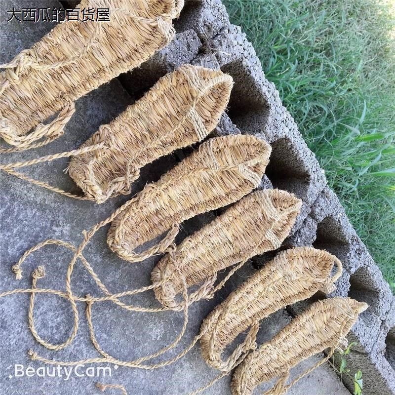 草鞋男凉鞋纯手工编织男女系带凉鞋复古拖鞋红军民族表演全麻凉鞋,淘宝优惠券,粉丝福利购,淘宝优惠卷