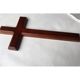 Speedy foreign trade high-quality mahogany n-color 32-120 cm pure solid wood cross for posture correction