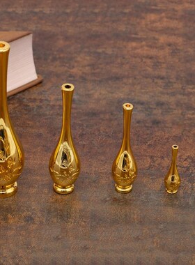 新品观音菩萨柳枝j净瓶法器佛像法器观世音手中拿的法器杨柳玉净