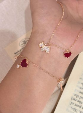 女式个性铜制旅游纪念小狗造型