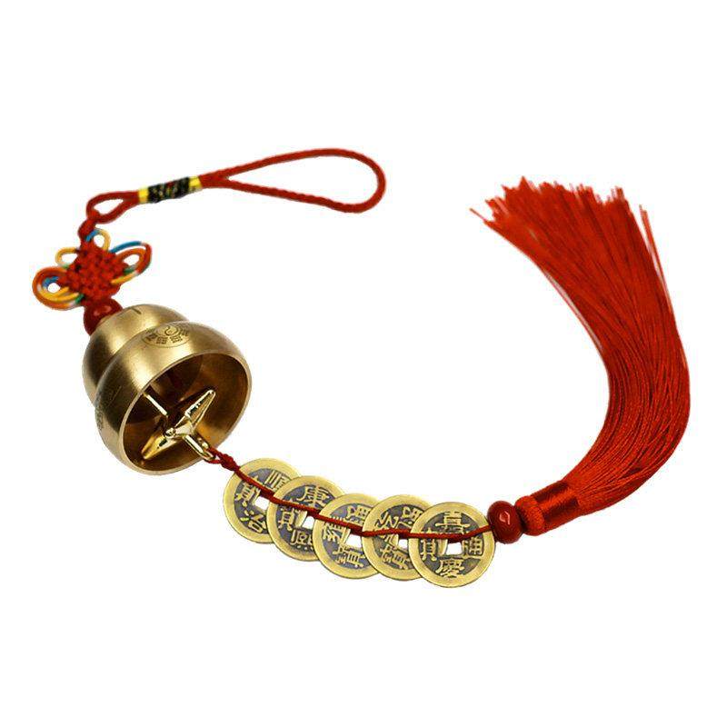 覆古五帝古钱币纯铜葫芦铃铛风铃挂件创意金属店铺家居汽车挂件饰,淘宝优惠券,粉丝福利购,淘宝优惠卷