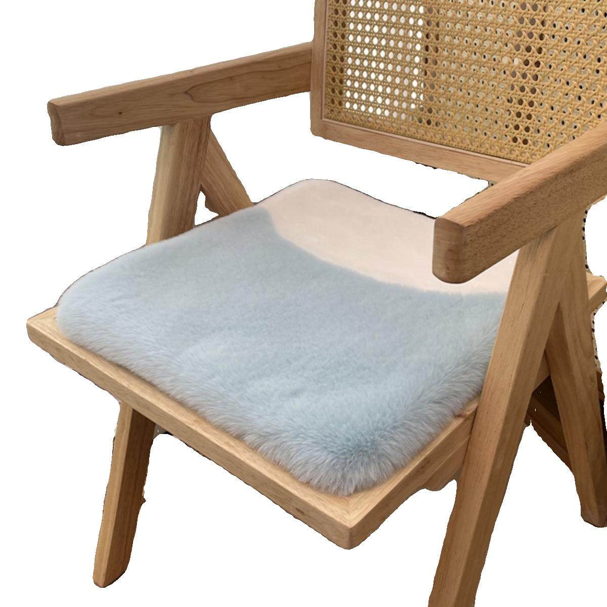 新款兔毛绒椅子垫餐椅凳子坐垫电脑休闲椅垫子榻榻米垫办公室屁垫,淘宝优惠券,粉丝福利购,淘宝优惠卷