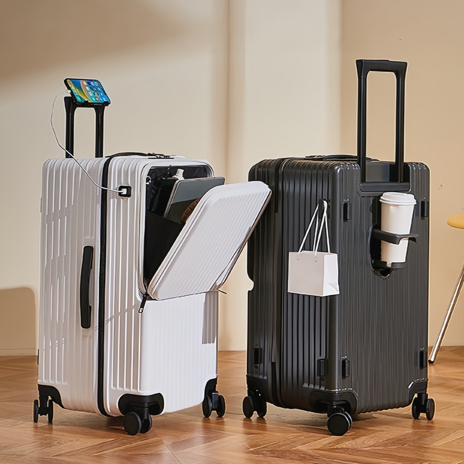 旅大侠前开口大容量行李箱2026新款28寸拉杆箱旅行箱32寸托运箱男,淘宝优惠券,粉丝福利购,淘宝优惠卷