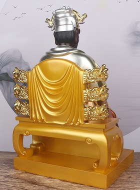 广济龙王菩萨神像龙五爷t佛像财神龙王爷像家用供奉树脂摆件雕像