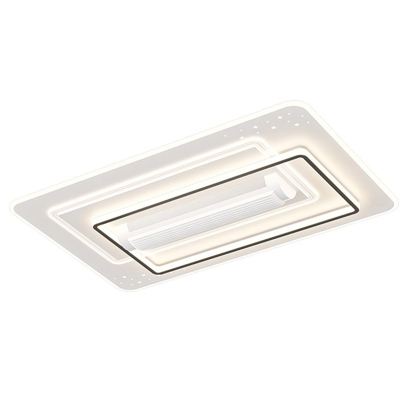 客厅主灯现代简约隐形静音电扇一体吸顶灯护眼无叶卧室房间风扇灯,淘宝优惠券,粉丝福利购,淘宝优惠卷