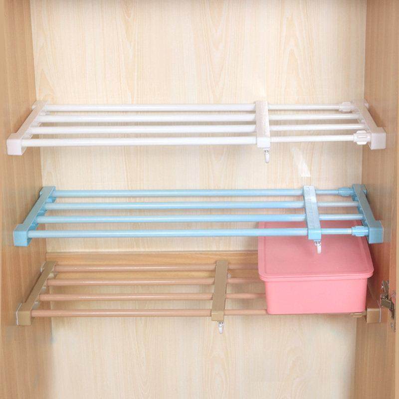 衣柜收纳分层隔板厨房免钉打孔置物架橱柜浴室可伸缩分隔层架其他,淘宝优惠券,粉丝福利购,淘宝优惠卷