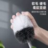 Household no dead angle extended handle wall-mounted toilet brush