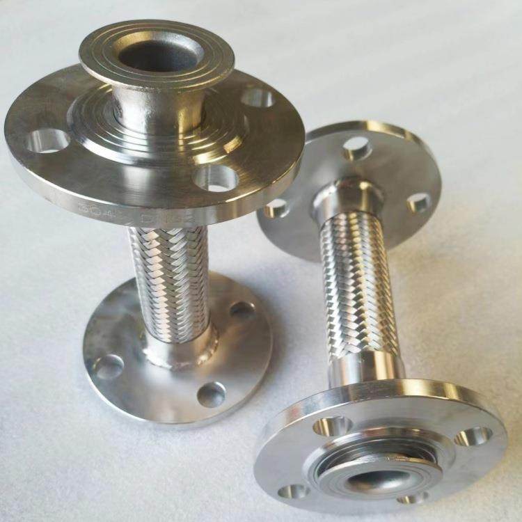 直销法兰式金属软管304 不锈钢波纹管1寸波纹管 钢丝蒸汽编织软管,淘宝优惠券,粉丝福利购,淘宝优惠卷