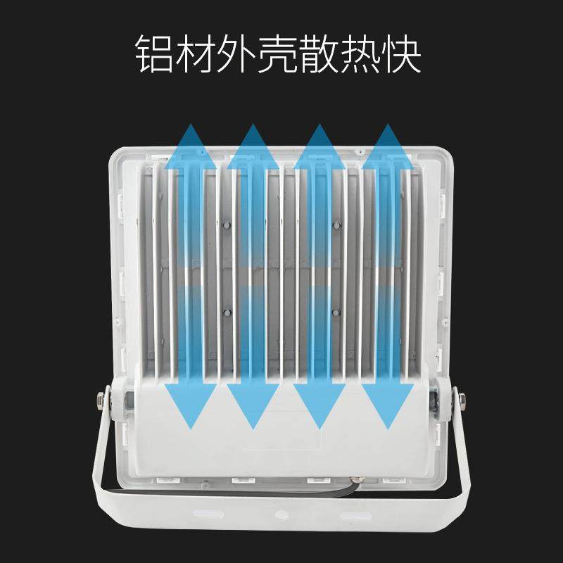 led投光灯贴片透镜款户外灯防水广告灯室外照明探照庭院工厂房照,淘宝优惠券,粉丝福利购,淘宝优惠卷