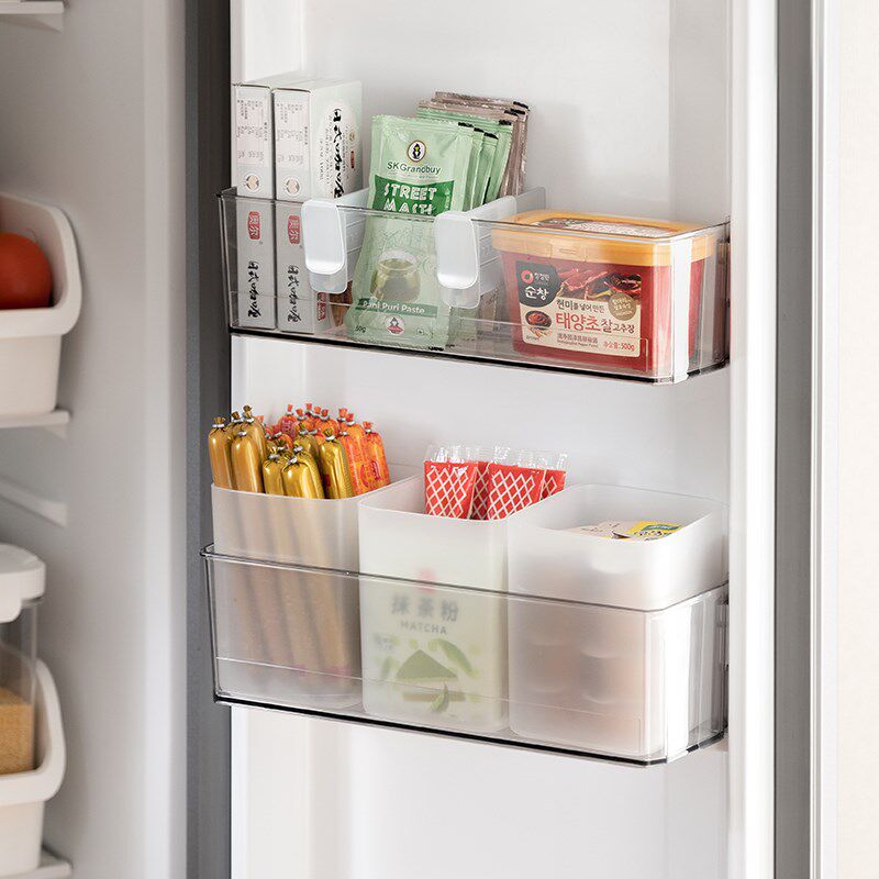 日式冰箱侧门分k隔板分隔夹可调节分类整理分格收纳隔挡板分割片 - 图3