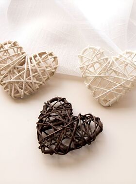 ins风藤球diy手工编织球拍照小摆件北欧家居装饰摄影道具网红编织