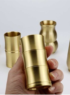 极速纯铜香道瓶竹l节瓶家用室内香道收纳瓶香篆香薰香铲香勺工具