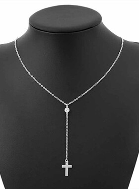极速Jewelry Fashion Sqimple Exquisite Diamond Necklace Metal