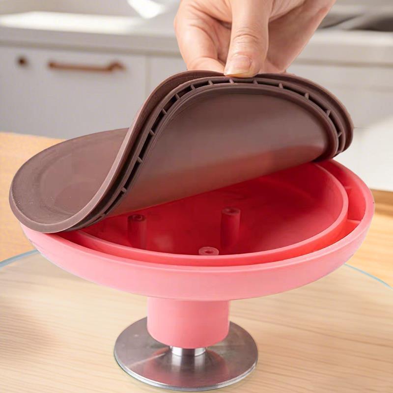 蛋糕转盘玻璃裱花台旋转台生日裱花托盘旋转抹面烘焙工具套装家用 - 图0