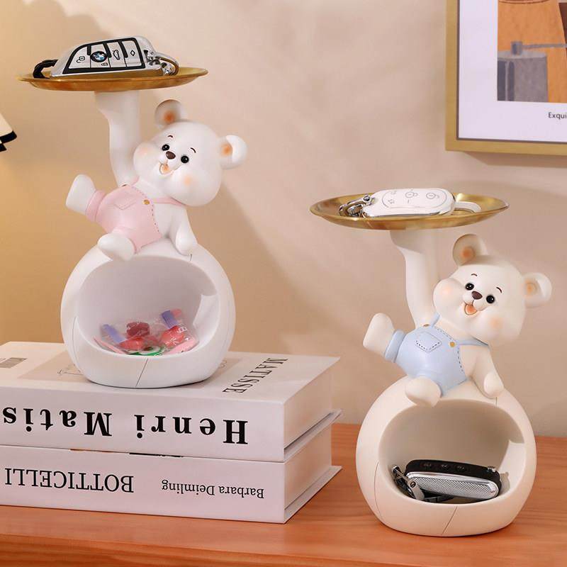 暴力熊钥匙收纳玄关摆件客厅入户鞋柜家居创意装饰品乔迁新居礼物,淘宝优惠券,粉丝福利购,淘宝优惠卷