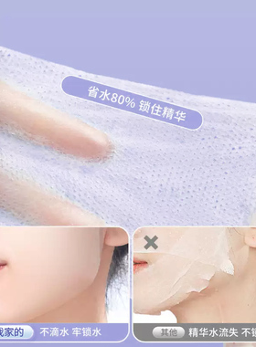 Starwindow星窗开口湿敷棉可拉伸敷脸专用开孔式脸部卸妆面膜纸