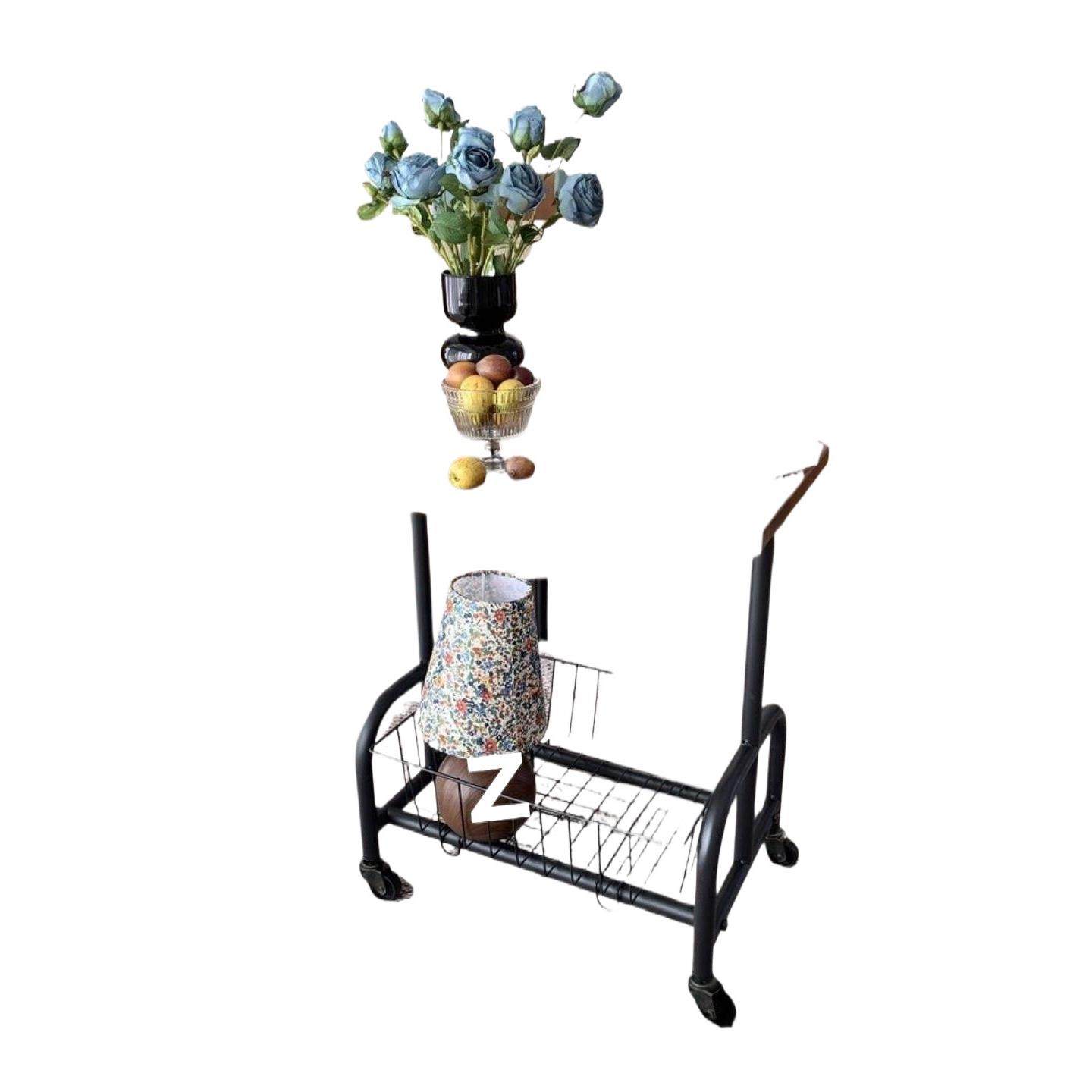 沙发边几可移动客厅小推车置物架带轮奶油风小茶几家用简易小桌子,淘宝优惠券,粉丝福利购,淘宝优惠卷