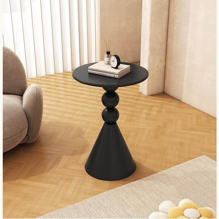 客厅铁艺边几小户型奶油风客厅圆形创意茶几沙发白色边桌简约现代,淘宝优惠券,粉丝福利购,淘宝优惠卷