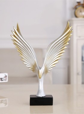 极速创意欧式酒柜l电视柜客厅家居工艺装饰品婚庆礼品大鹏展翅树