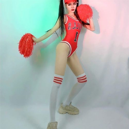 极速新款女团gogo演出服u酒吧DJ舞台装夜店DS领舞服拉拉队运动风 - 图3