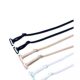 ພິເສດ 3mm stretch bra underwear ສາຍບ່າ exposed suspenders bra straps sexy versatile ສາຍເບິ່ງເຫັນສາມາດປັບໄດ້ສີດໍາ