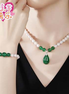 小香风气质天然珍珠显白妈妈礼物