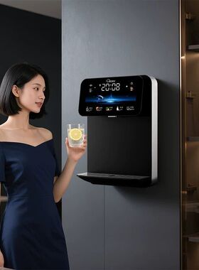 【重磅新品】复旦申花无水箱管线机接桶装水壁挂式家用线管饮水机
