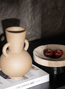 新中式办公室g书柜摆件复古高档客厅电视柜酒柜样板房展厅仿古花