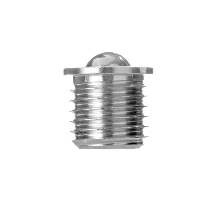 304不锈钢FBPJS法兰球头柱塞台阶螺纹定位珠伸缩柱塞弹簧压入碰珠 - 图0